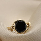 Crystal Handmade Multi-color Stone Color Retaining Ring